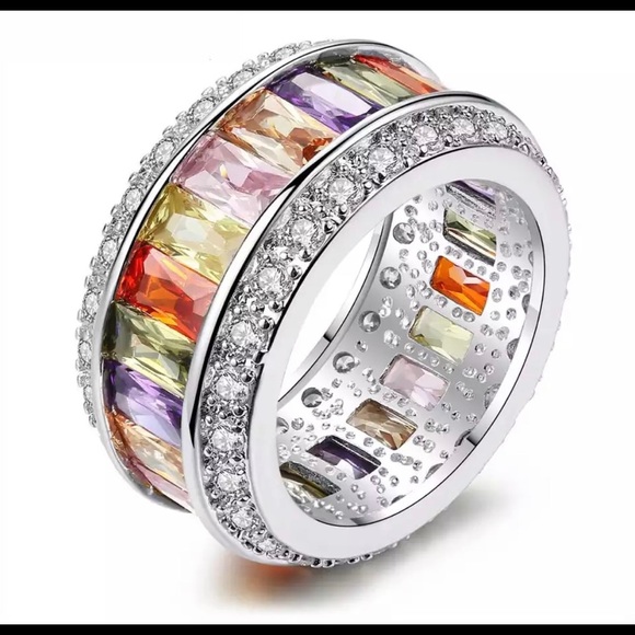 none Jewelry - GORGEOUS Multi color gem stone Ring